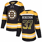 Bruins 37 Patrice Bergeron Black Drift Fashion Adidas Jersey,baseball caps,new era cap wholesale,wholesale hats
